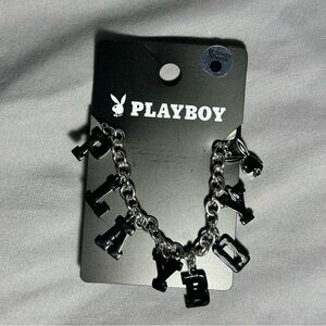 Black playboy necklace